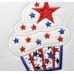 4th of July Cupcake Applique